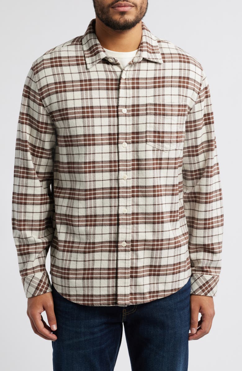 Rails Forrest Plaid Cotton Twill Button-Up Shirt, Alternate, color, 