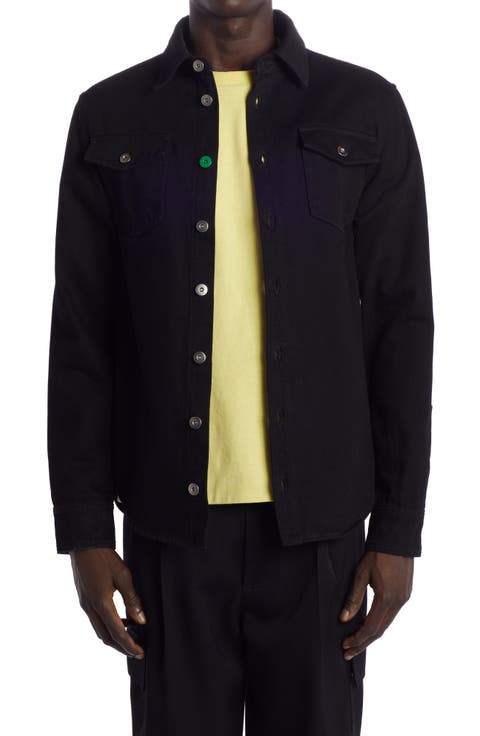 Parakeet Denim Button-Up Shirt