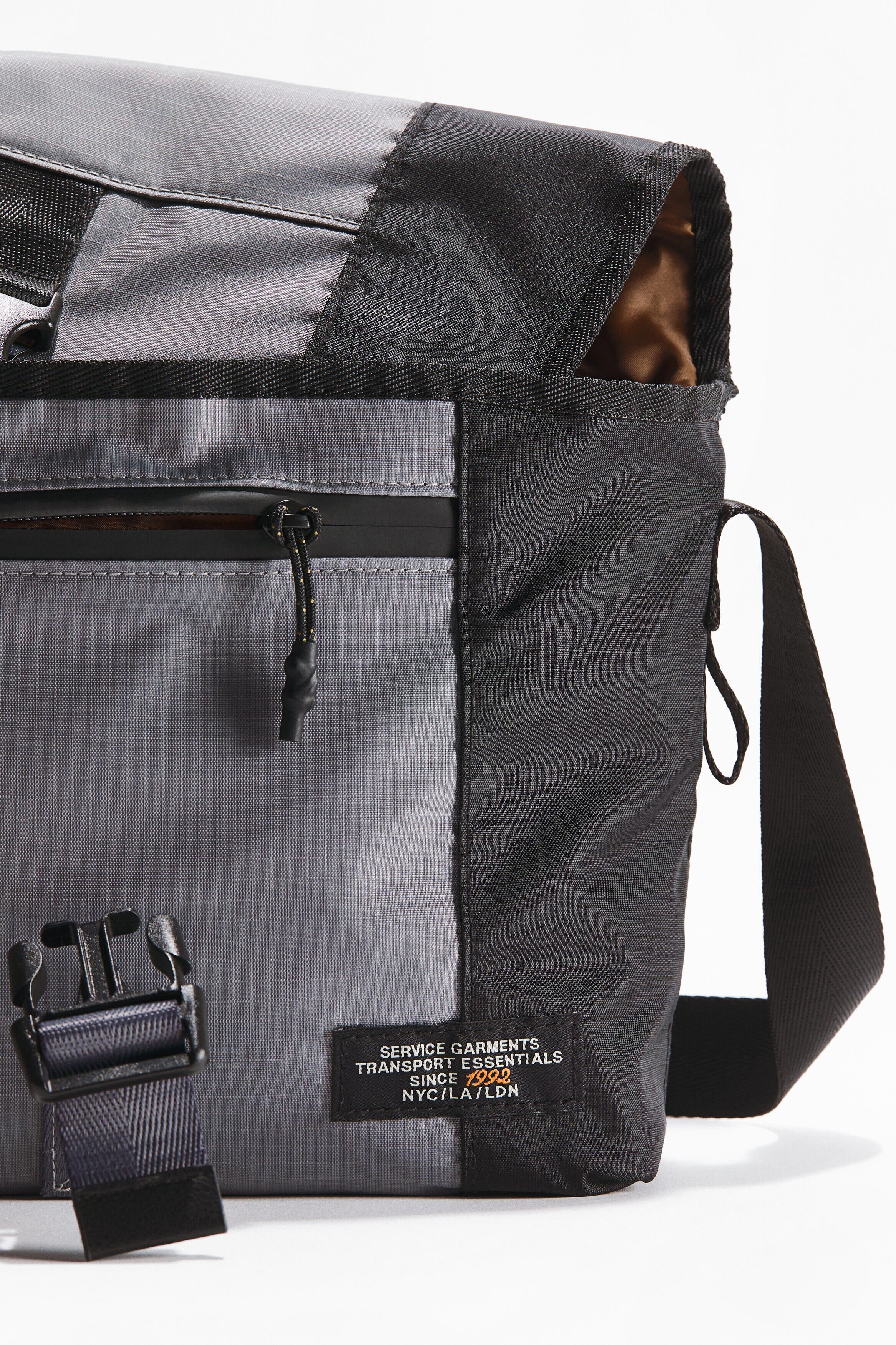 Crossbody Bag, Alternate, color, Gray/color block