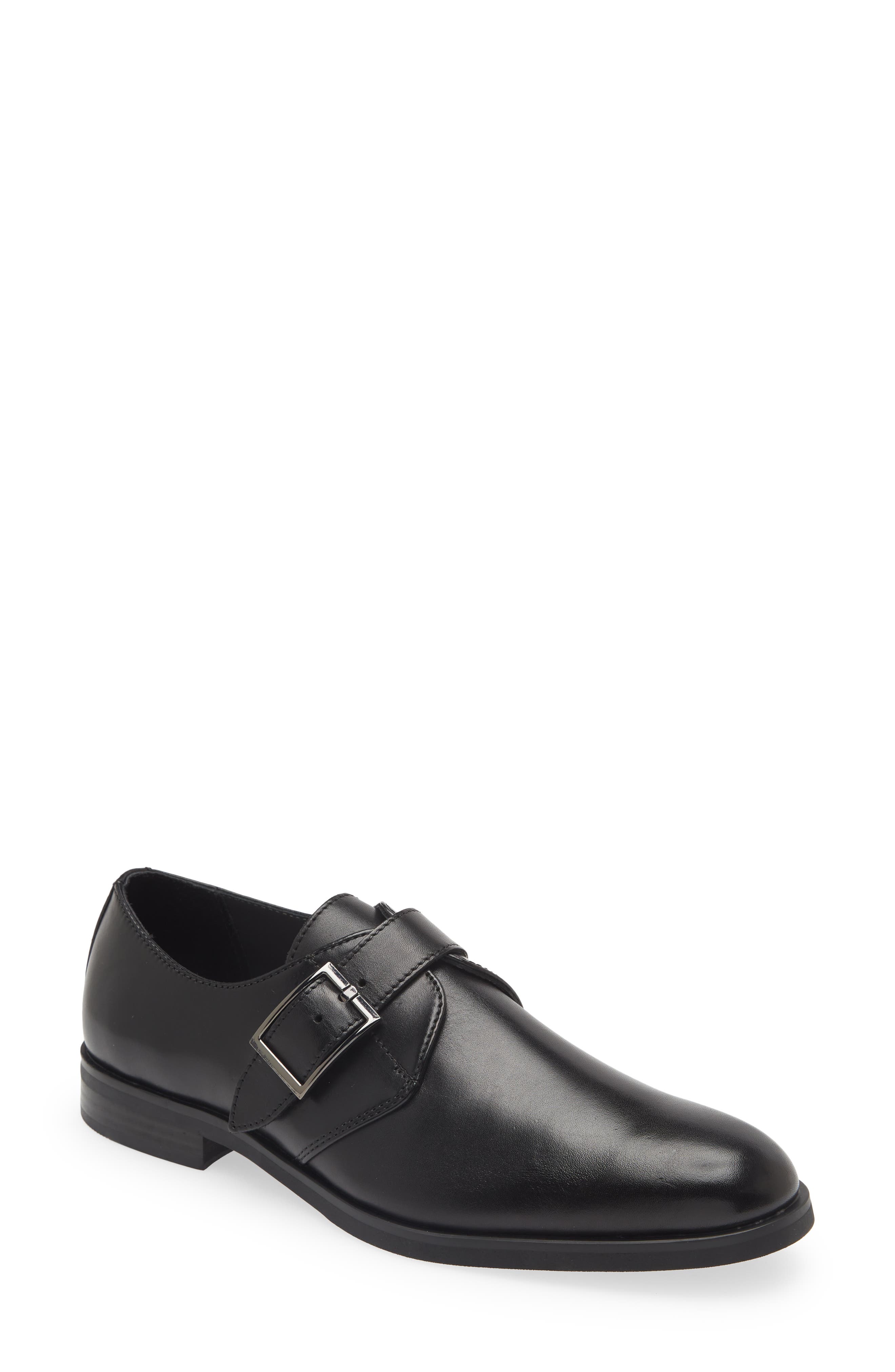 Nordstrom Everett Monk Strap Shoe, Main, color, 
