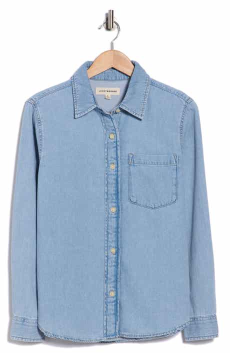 Lucky Brand Denim Button-Up Shirt