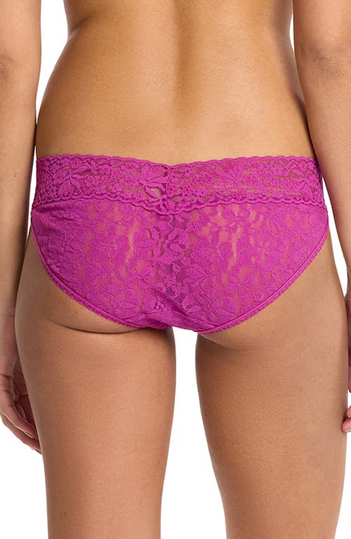 Hanky Panky Flora Lace V-cut Bikini Briefs