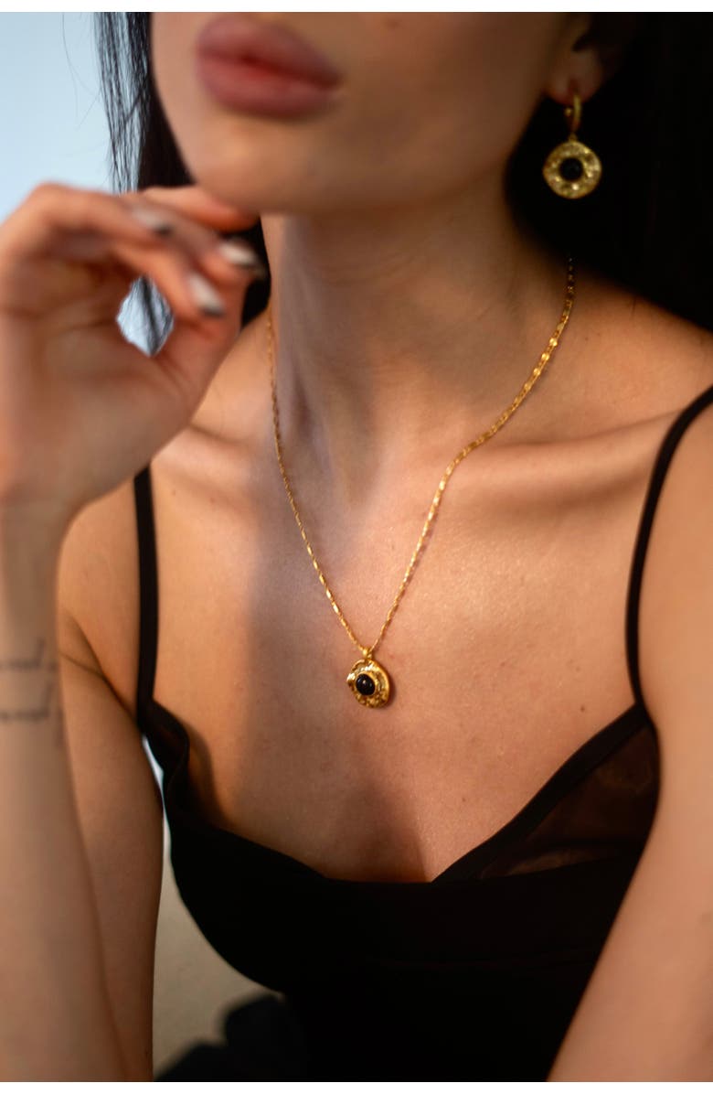 Classicharms Roaming Venus Crystal Molten Pendant Necklace, Alternate, color, 