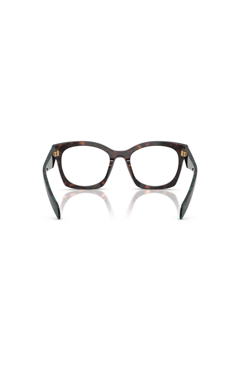 Prada 52mm Irregular optical glasses, Alternate, color, Tortoise