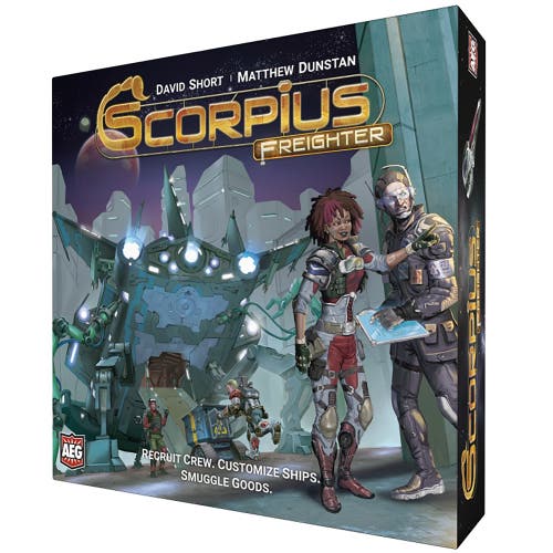 Alderac Entertainment Group (AEG) Scorpius Freighter Scifi Tile Placement Game in Multicolored  product