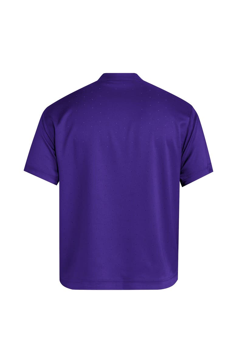 adidas Men's adidas Purple Washington Huskies Dugout Coaches Adizero Notch Neck Pullover Top, Alternate, color, Purple