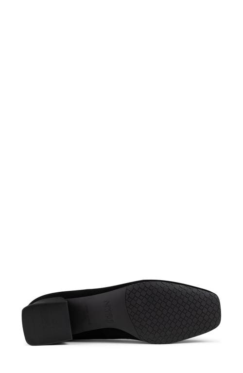 Nydj Teddie Square Toe Pump In Black