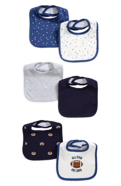 6-Pack Assorted Game Day Bibs