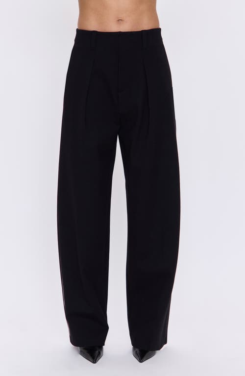 Pistola Eden Barrel Leg Pants In Black