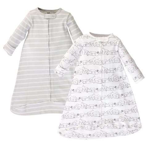 Organic-Cotton Long-Sleeve Wearable Sleeping Bag, Sack, Blanket