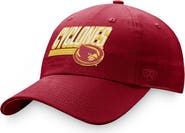TOP OF THE WORLD Men's Top of the World Cardinal Iowa State Cyclones Slice Adjustable Hat
