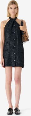 IRO Kiera Halter Mini Dress