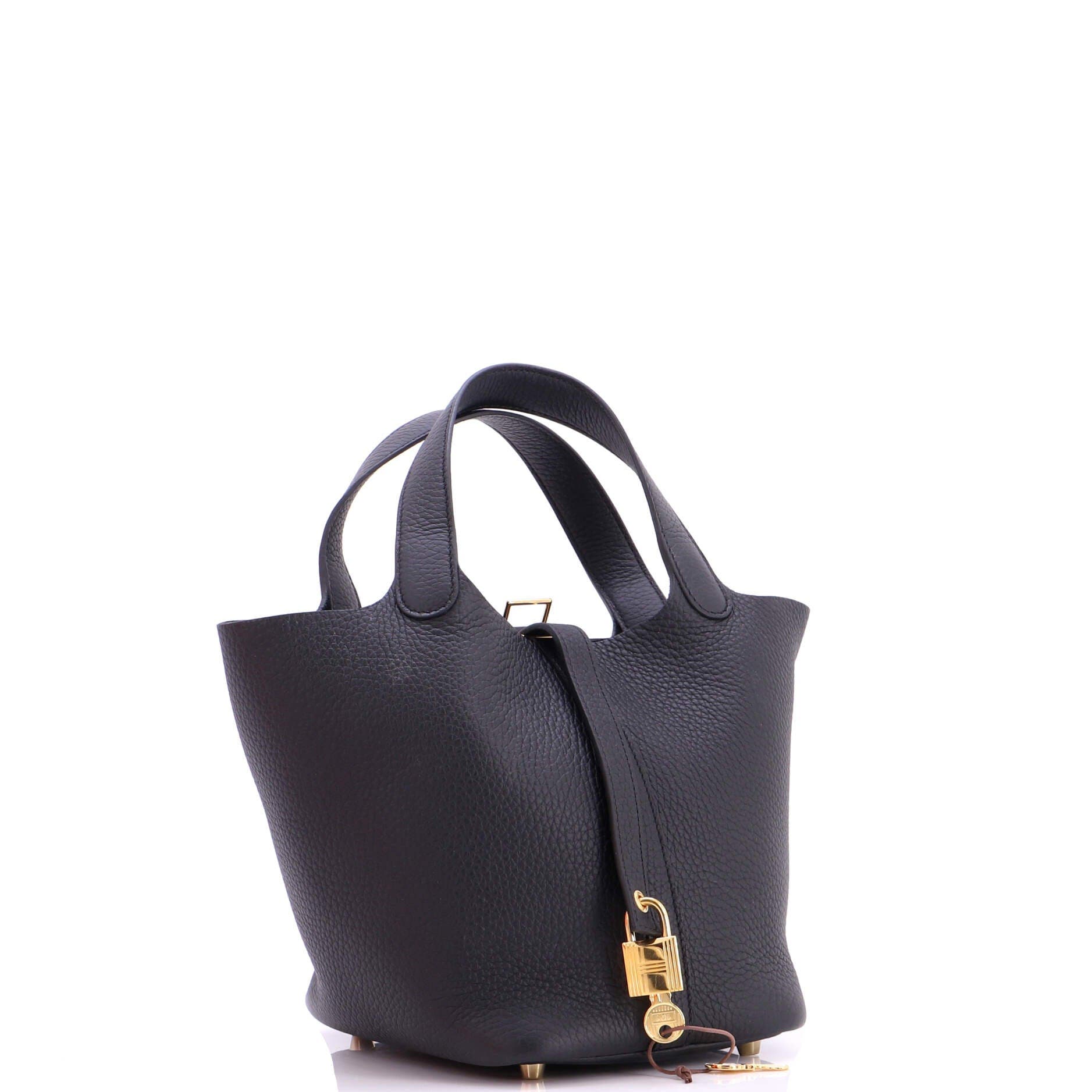 Pre-Owned Hermes Picotin Lock Bag Clemence PM, Alternate, color, 