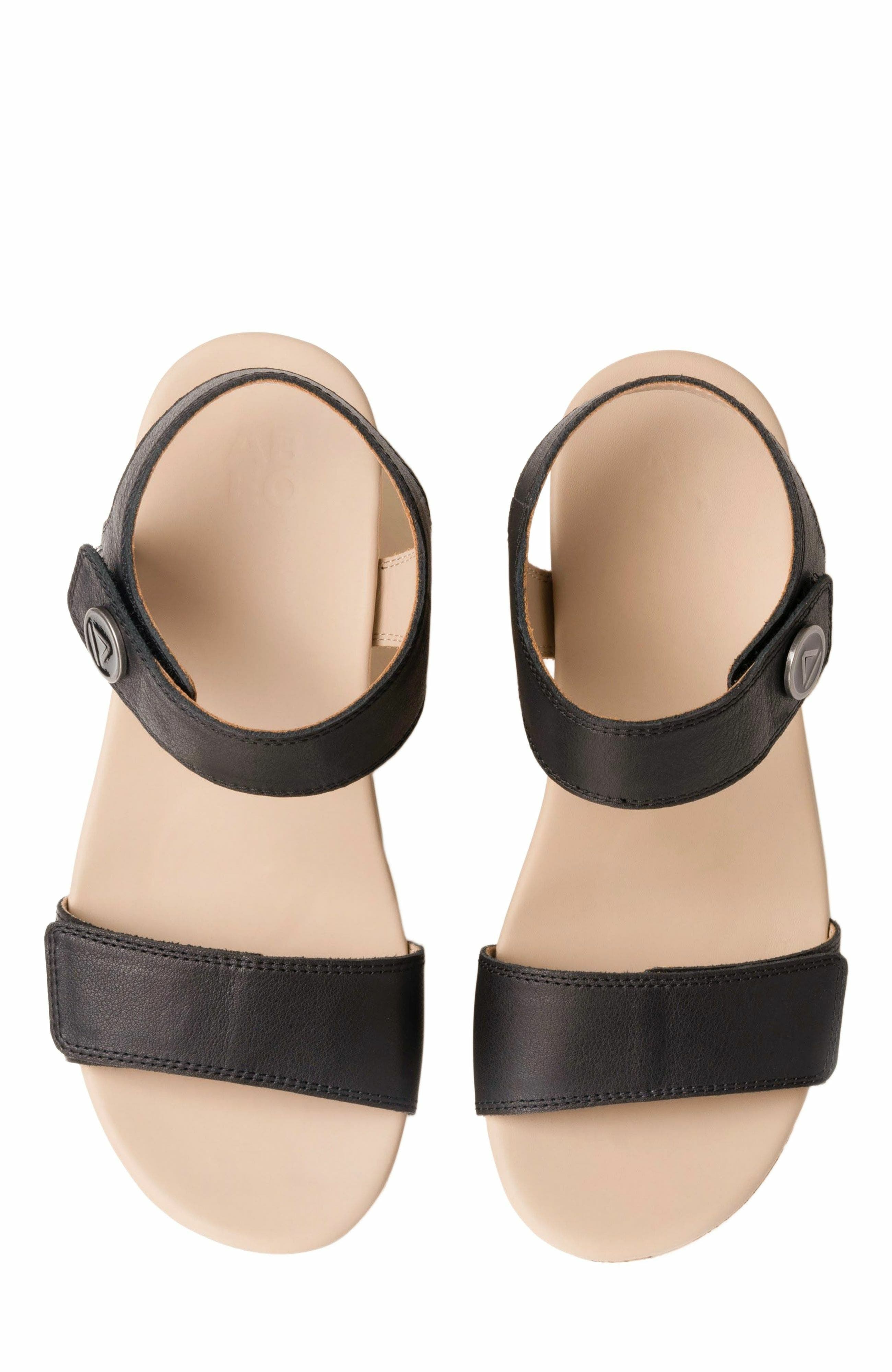 ABEO Riviera Strap Sandal, Alternate, color, Black - Regular