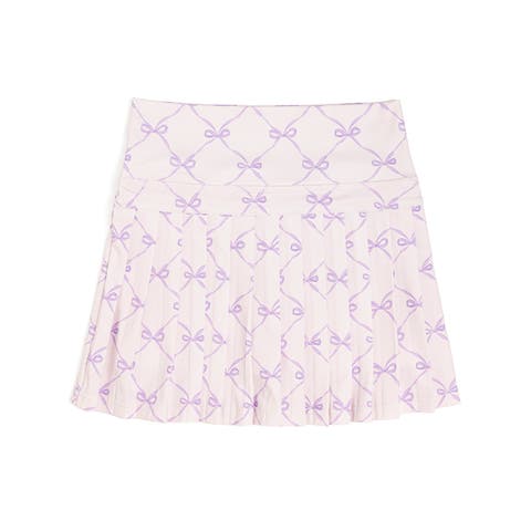 Lavender Bow Trellis Athletic Skort (Baby)