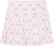 Sweet Wink Lavender Bow Trellis Athletic Skort