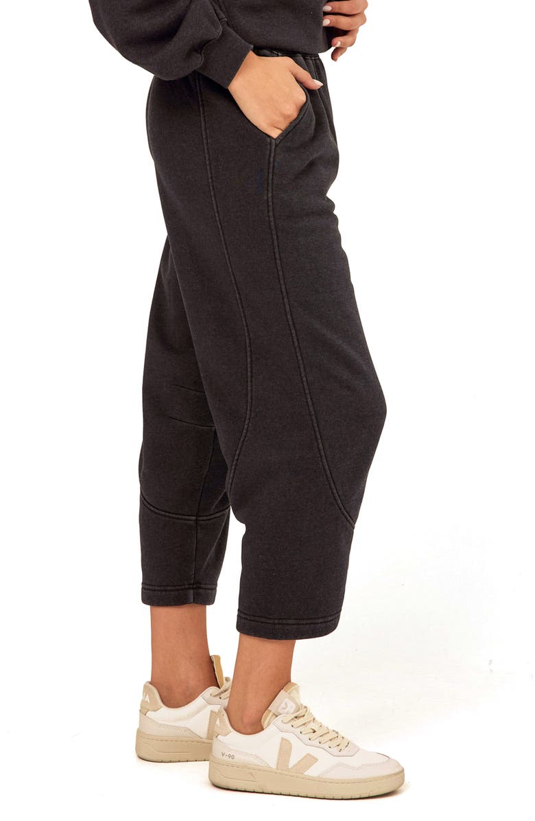 Threads 4 Thought Chantel Mineral Wash Crop Wide Leg Pants, Alternate, color, 