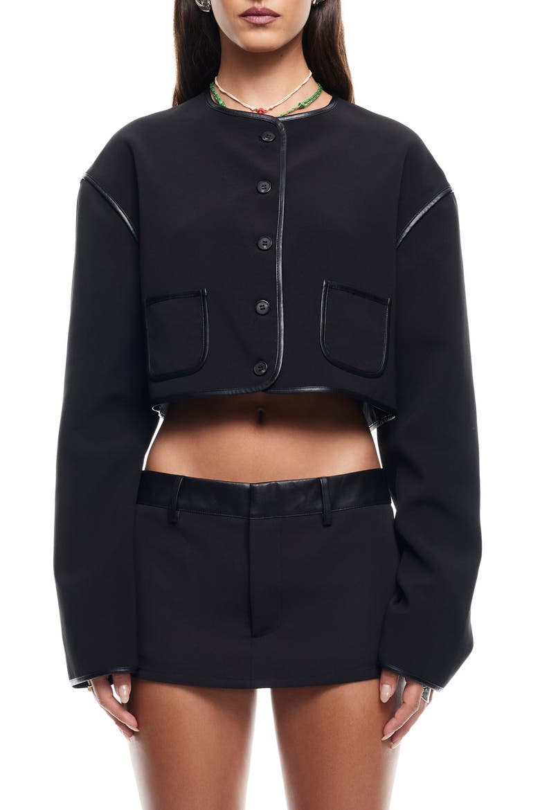 Twilight Crop Jacket, Main, color, INK