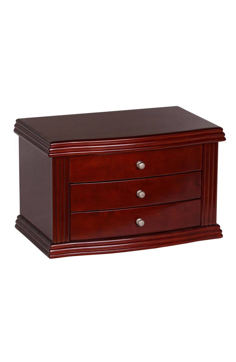 Mele and Co Mele & Co. Georgia Wooden Jewelry Box, Main, color,