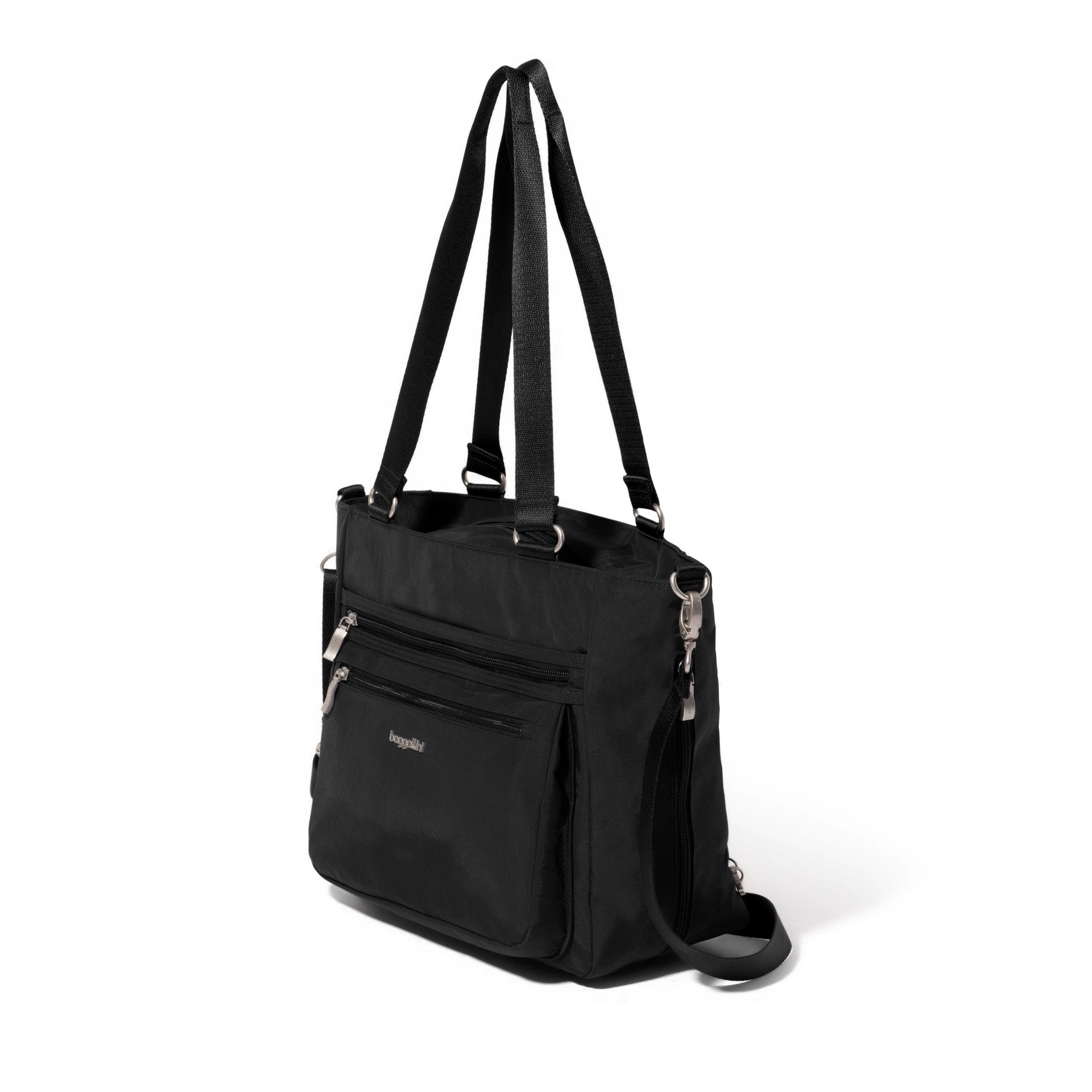BAGGALLINI Modern Everyday Shopper Tote, Alternate, color, Black