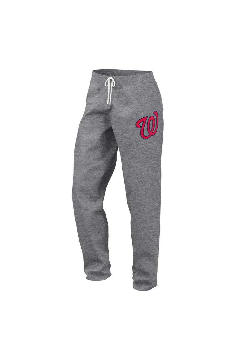 FANATICS Women's Fanatics Branded Gray Washington Nationals Legacy Pullover Sweatshirt & Sweatpants Set, Alternate, color, Gray