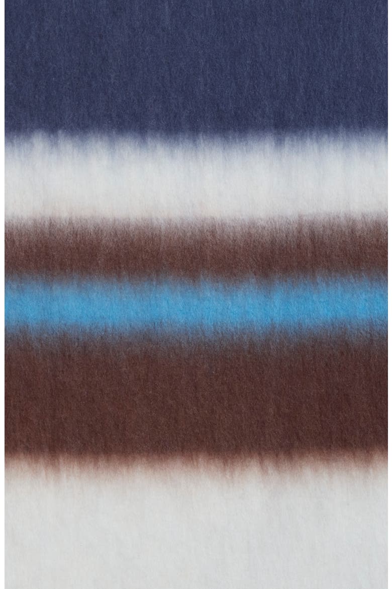 Horizon Stripes Lofty Scarf, Main, color, BLUE