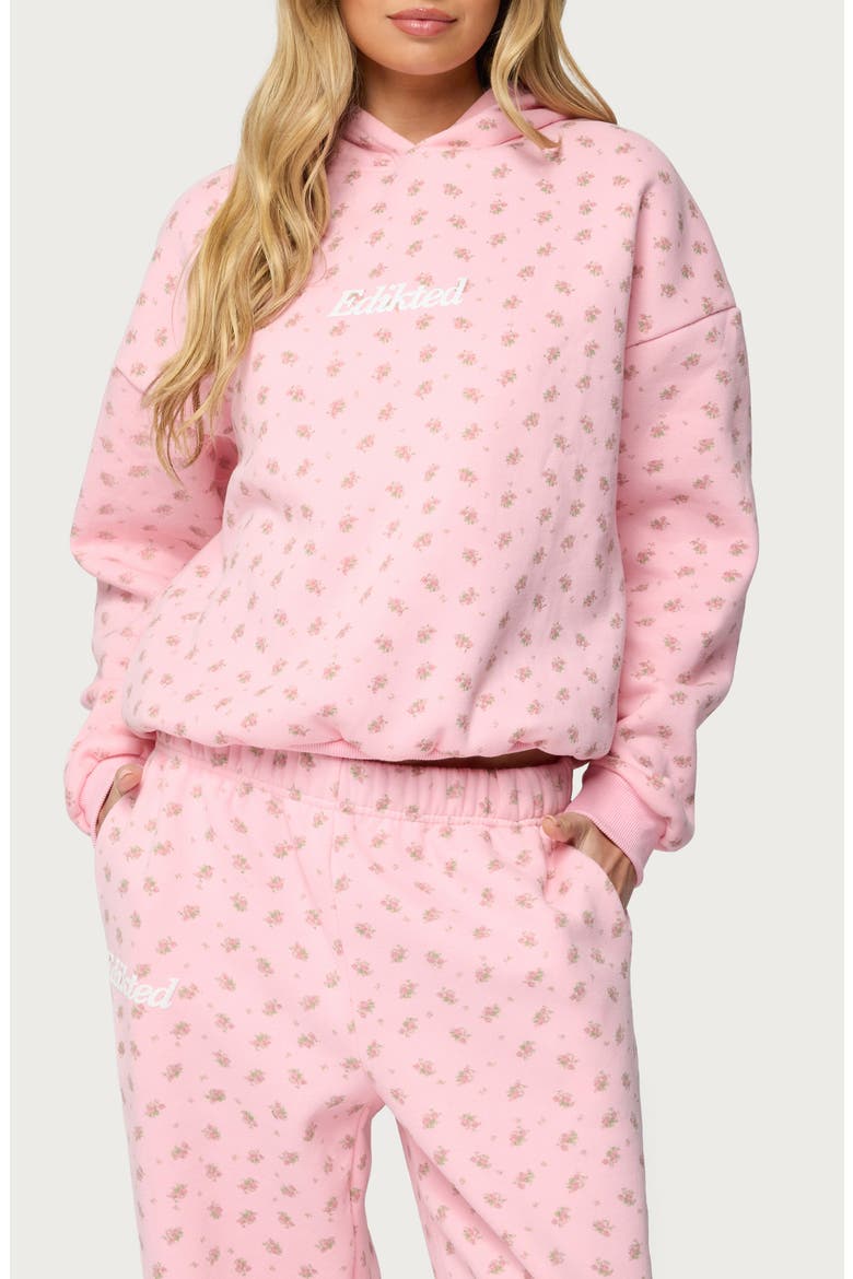 Flower Power Hoodie, Main, color, LIGHT-PINK