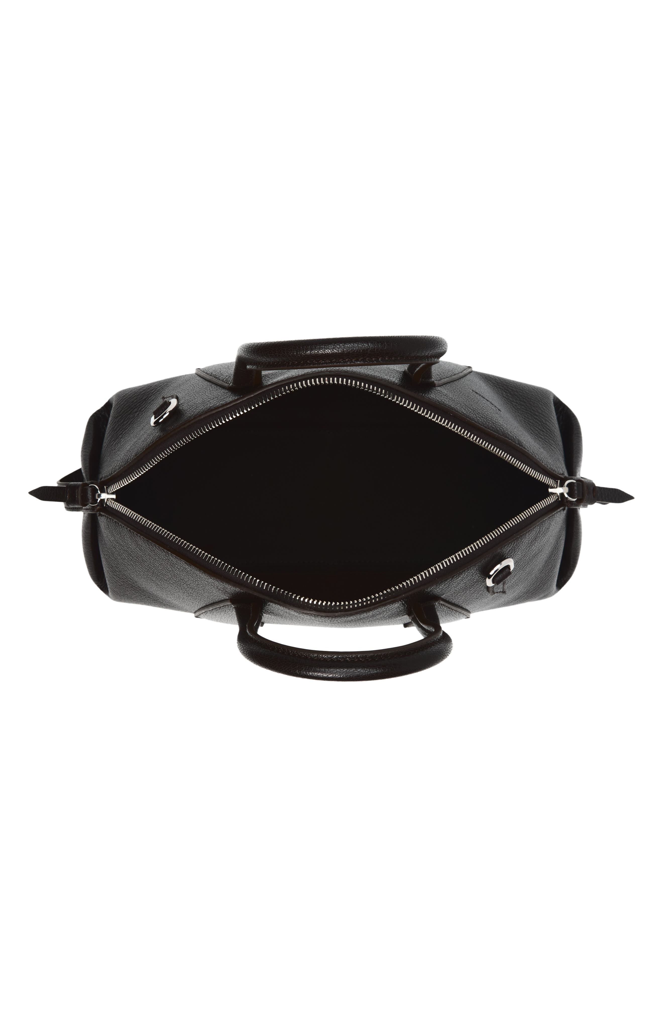 Small Bowler Bag, Alternate, color, EBONY