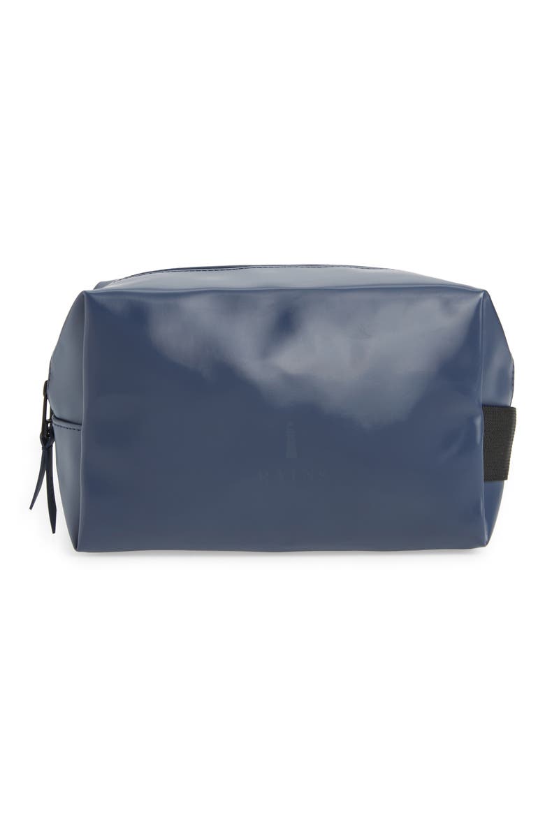 Small Dopp Kit, Main, color, SHINY BLUE