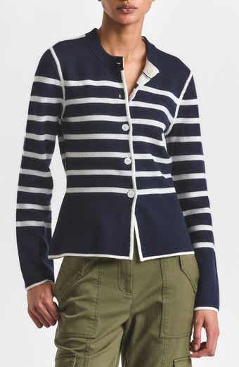 Derek Lam 10 Crosby Mariana Reversible Button-Up Sweater