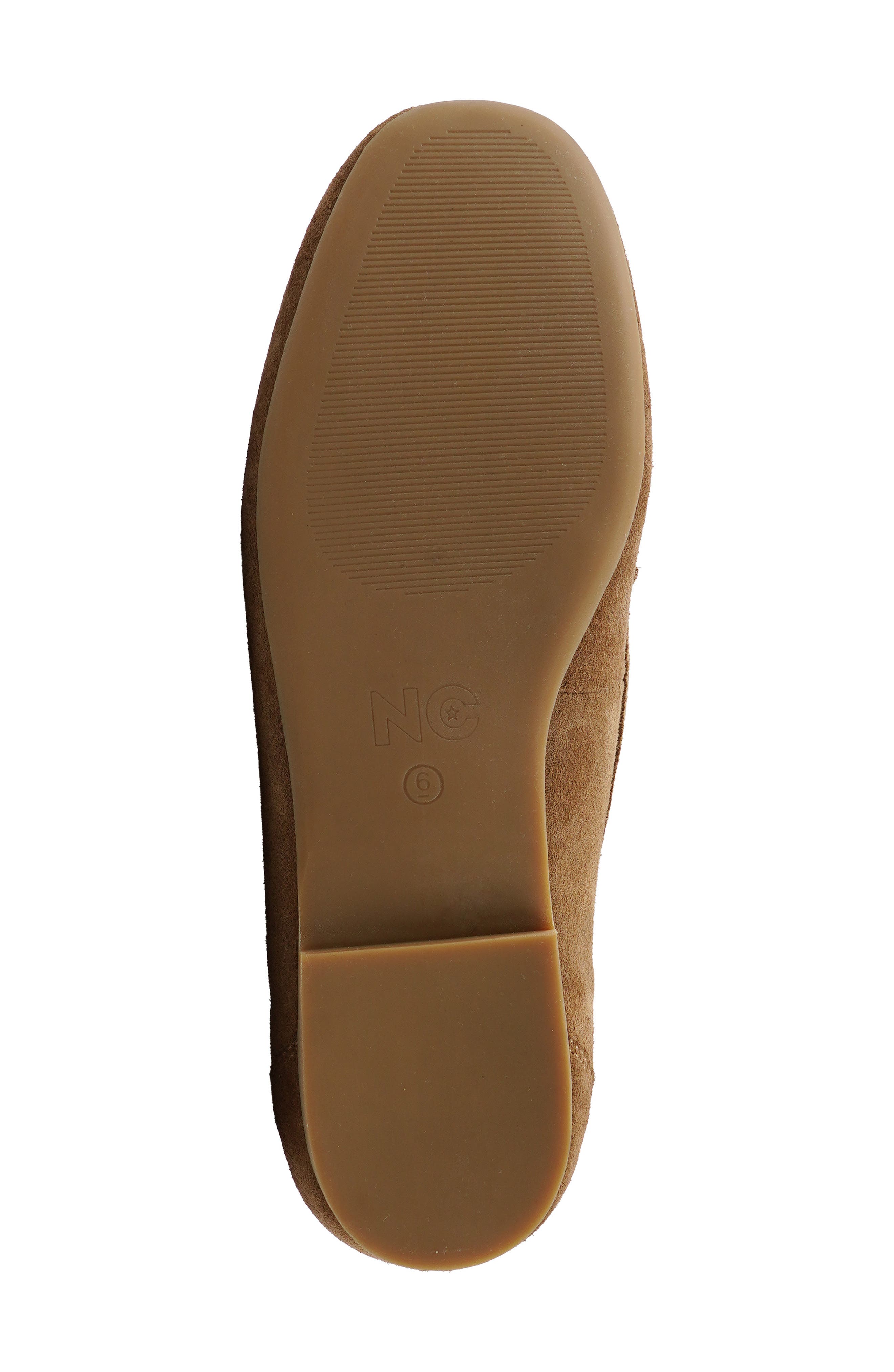 Shell Suede Loafer, Alternate, color, TAN SUEDE