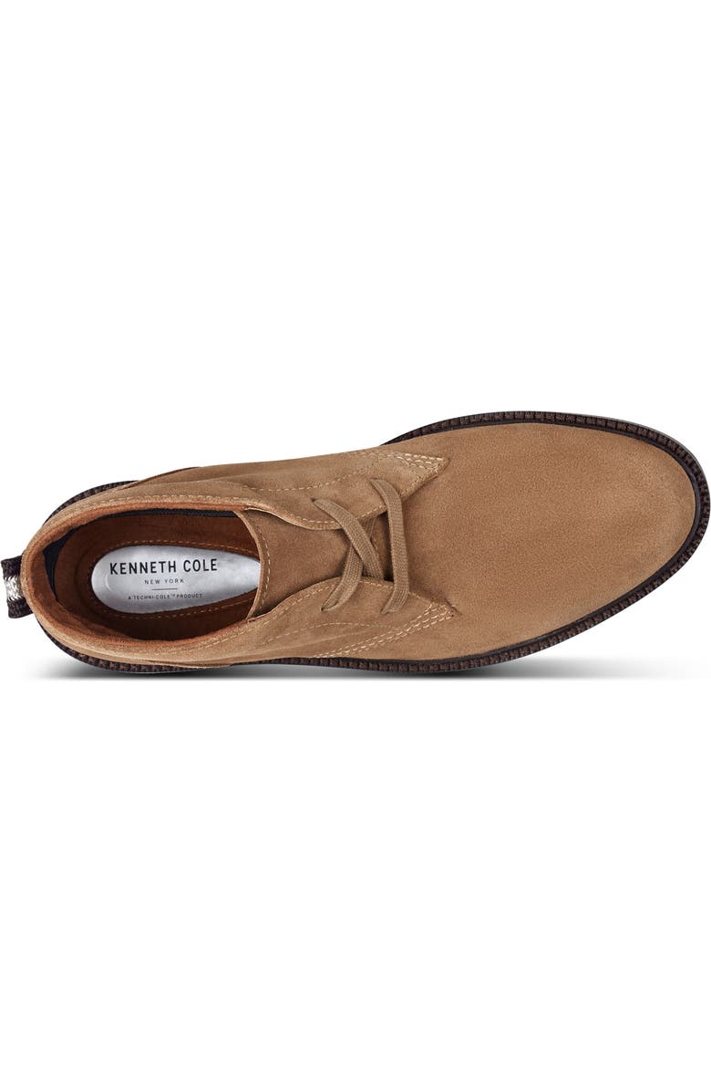 Kenneth Cole New York Wilhem Chukka Boot, Alternate, color, Tobacco/ Mocha/ Silver