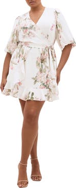 City Chic Koko Floral Minidress