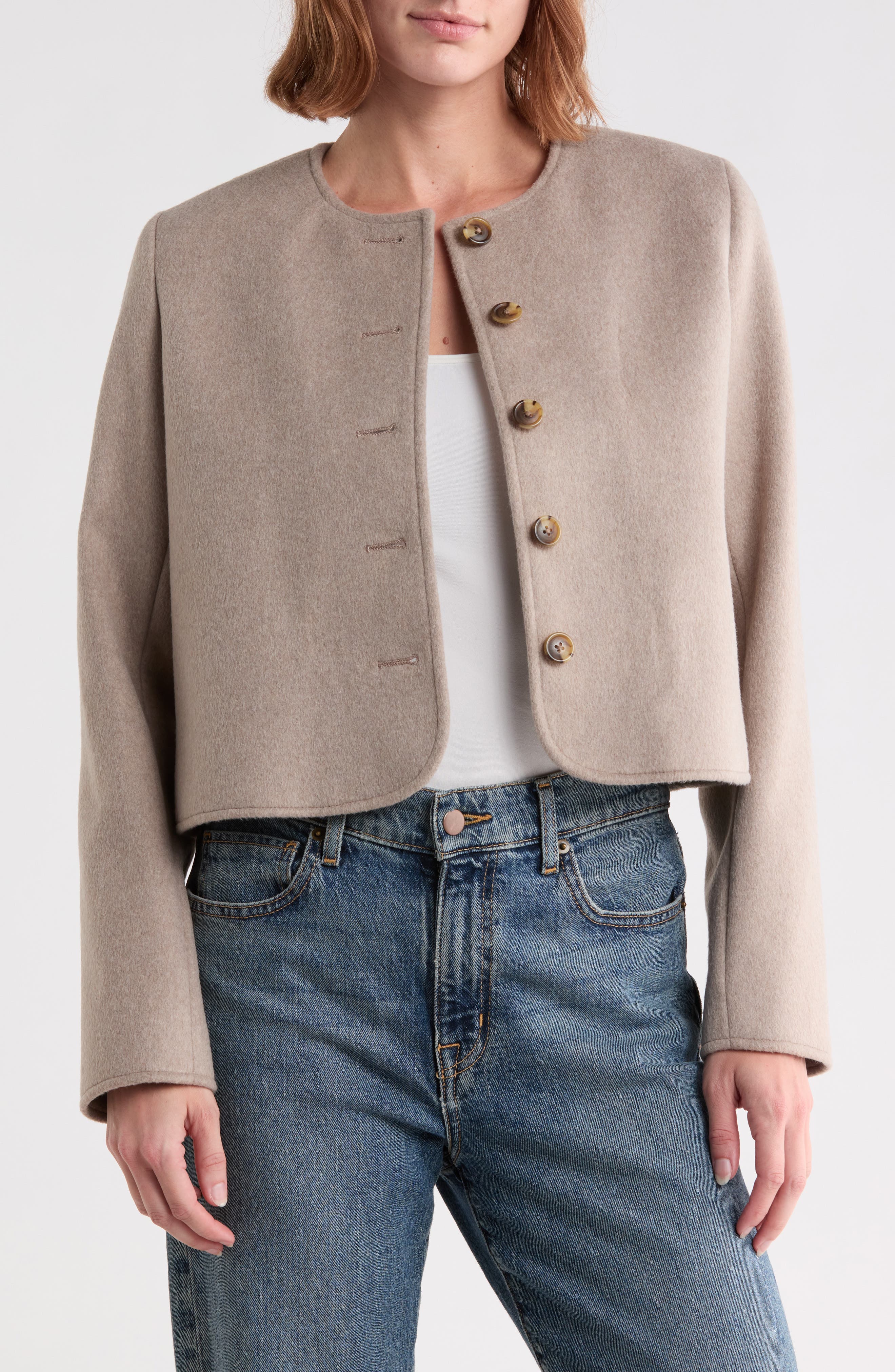 selected BEIGE OATMEAL LIGHT HEATHER