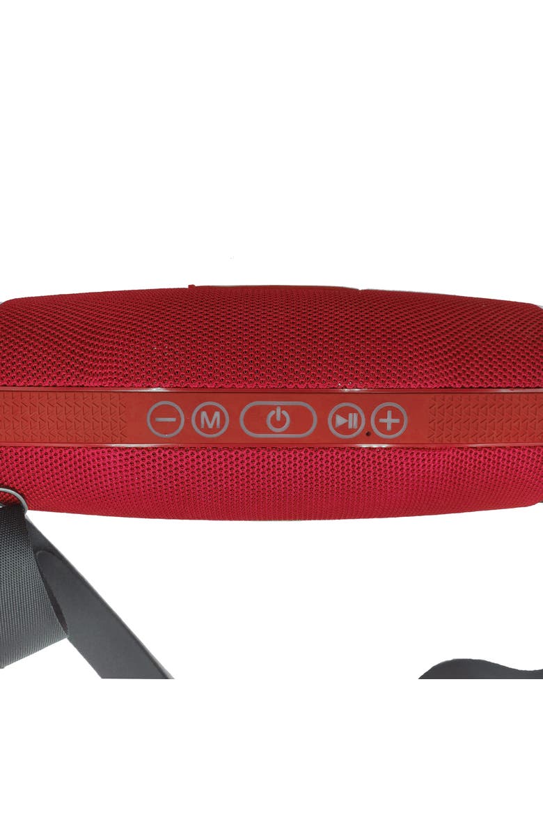 Portable Lightweight Bluetooth Speaker, Alternate, color, Red