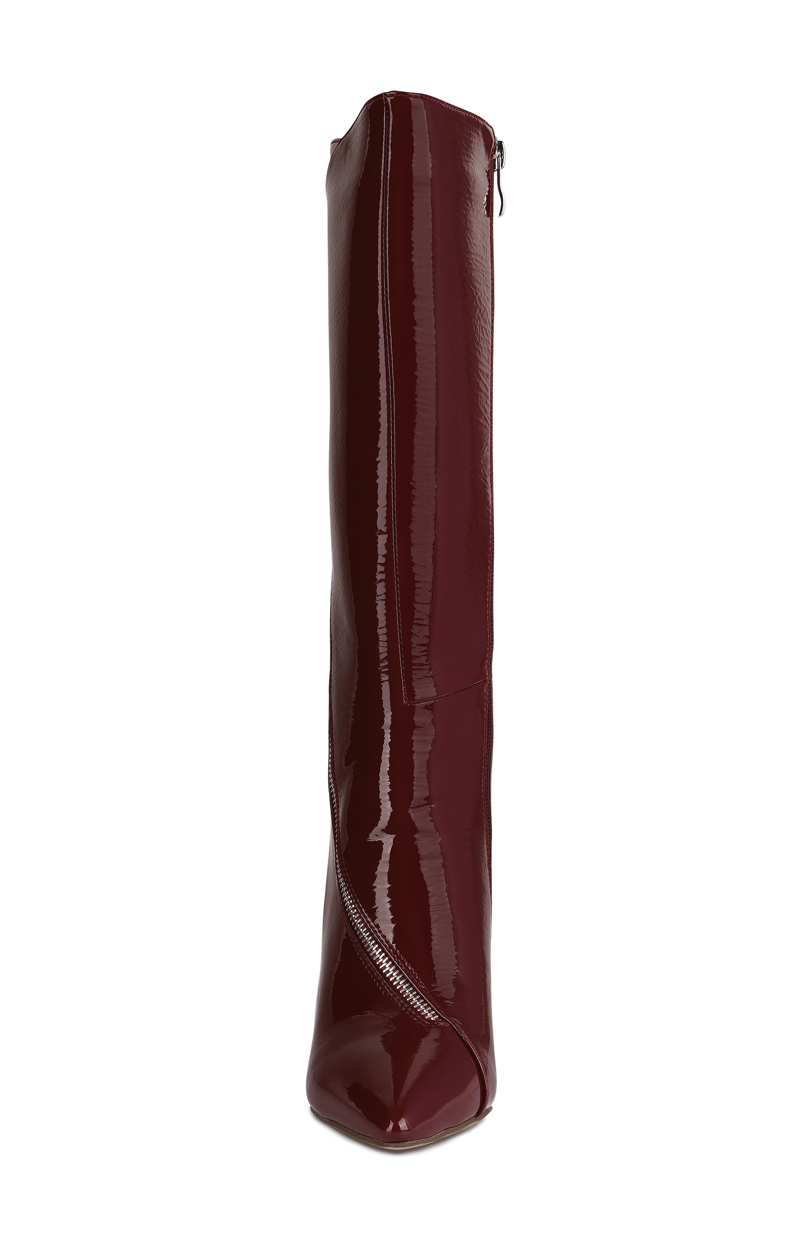Rag & Co Tsaroh Knee High Boot, Alternate, color, Burgundy