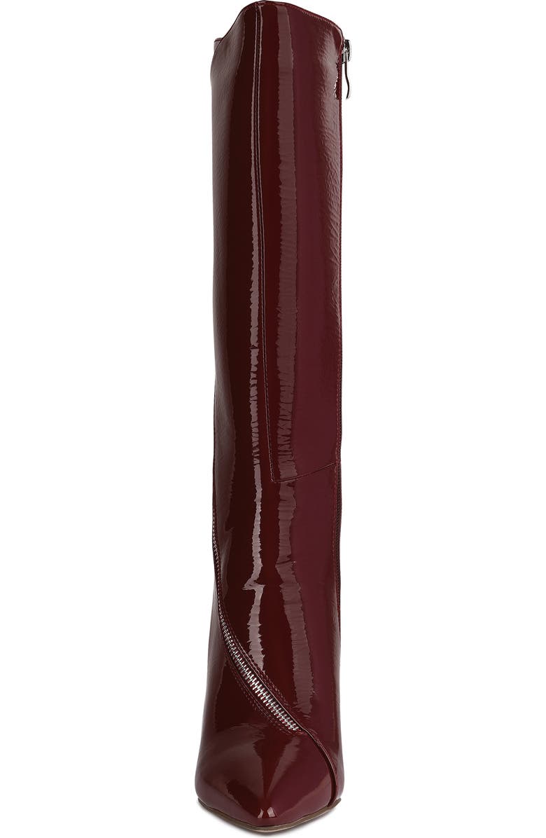 Rag & Co Tsaroh Knee High Boot, Alternate, color, Burgundy