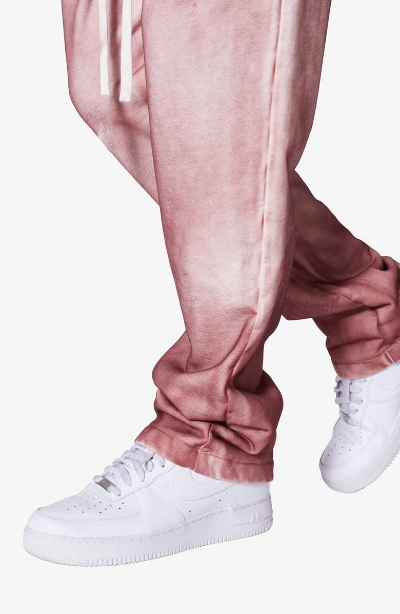 mnml Optic Graded Sweatpants, Alternate, color, Red