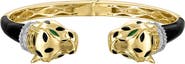 FZN Cubic Zirconia Panther Cuff Bracelet