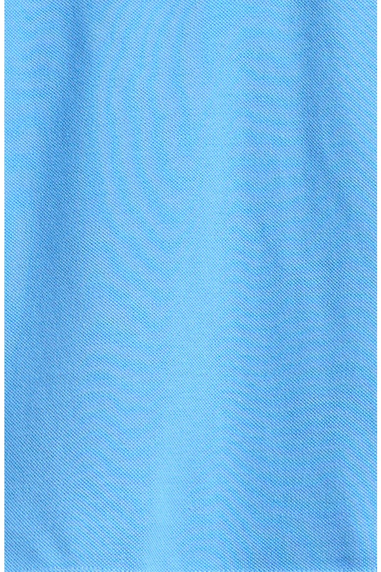 Kids' Tipped Cotton Piqué Polo, Alternate, color, BLUE