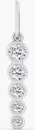 Everlee Bezel Spike Lab Diamond Pendant in 14K