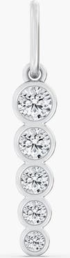 Everlee Bezel Spike Lab Diamond Pendant in 14K