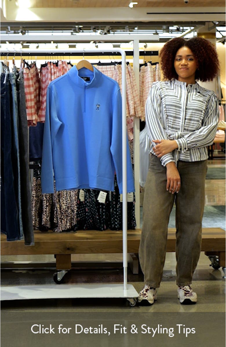 Signature Quarter Zip Top, sales video thumbnail