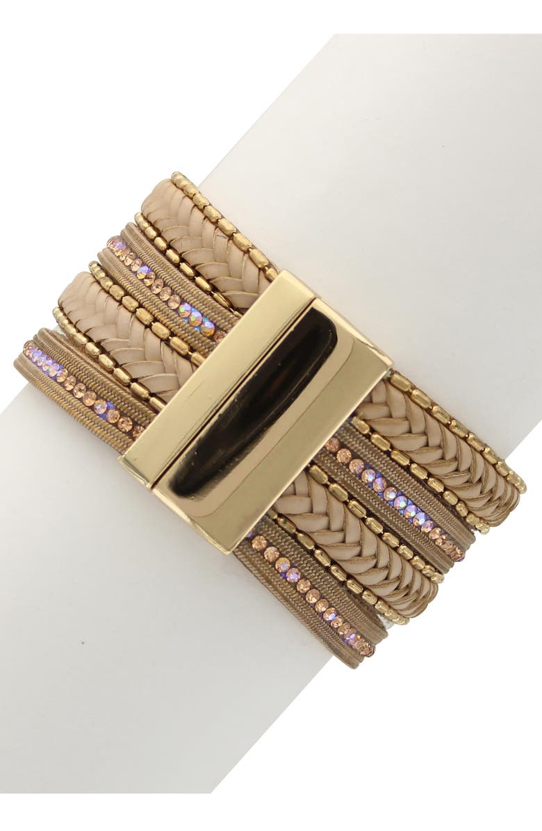 OLIVIA WELLES Braids & Bead Bracelet, Alternate, color, 