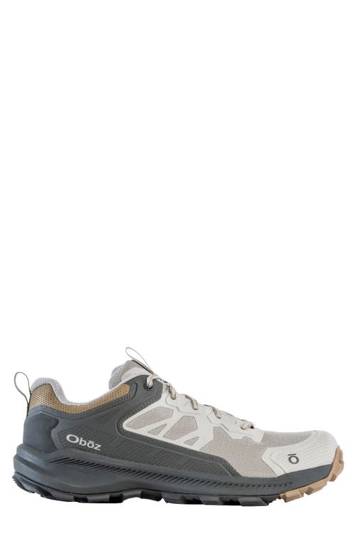 Oboz Katabatic Low Hiking Sneaker In Drizzle
