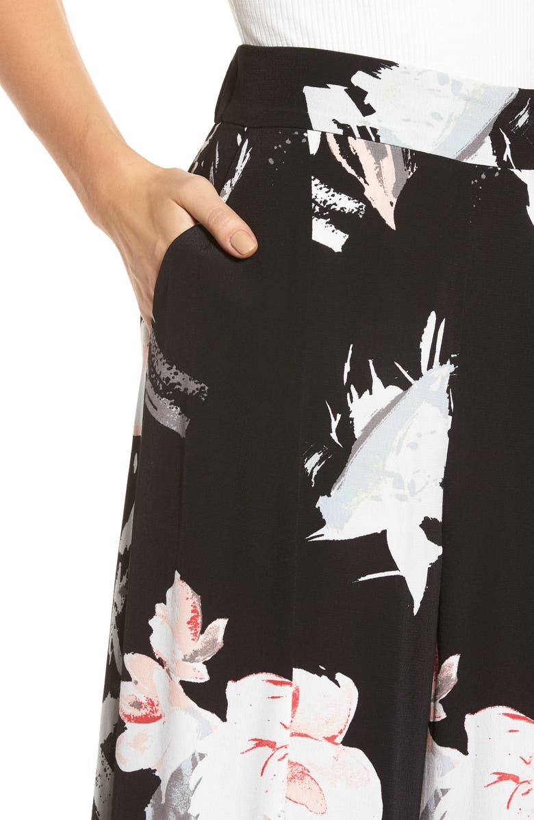Leith High Waist Crop Wide Leg Pants, Alternate, color,