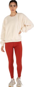 Rebody Active Teddy Micro Fleece Lined Sweatshirt