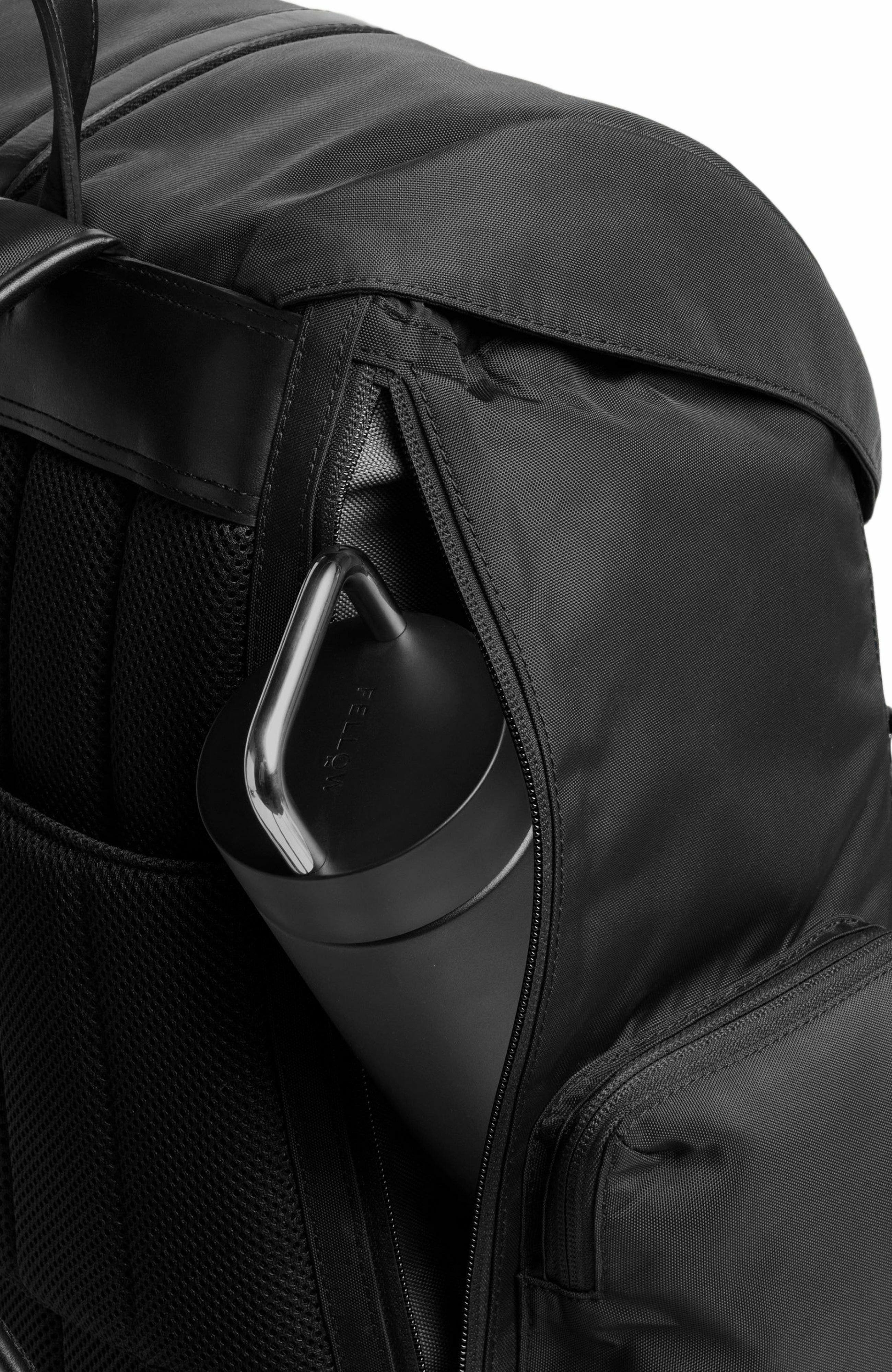 Carl Friedrik Traverse Backpack Nylon, Alternate, color, Black