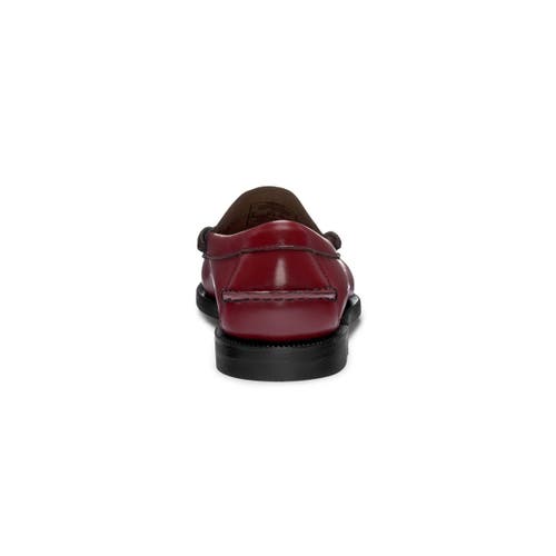 Sebago Classic Dan Pigment Loafer In Red