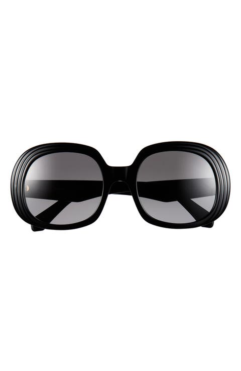 Anagram 54mm Round Sunglasses